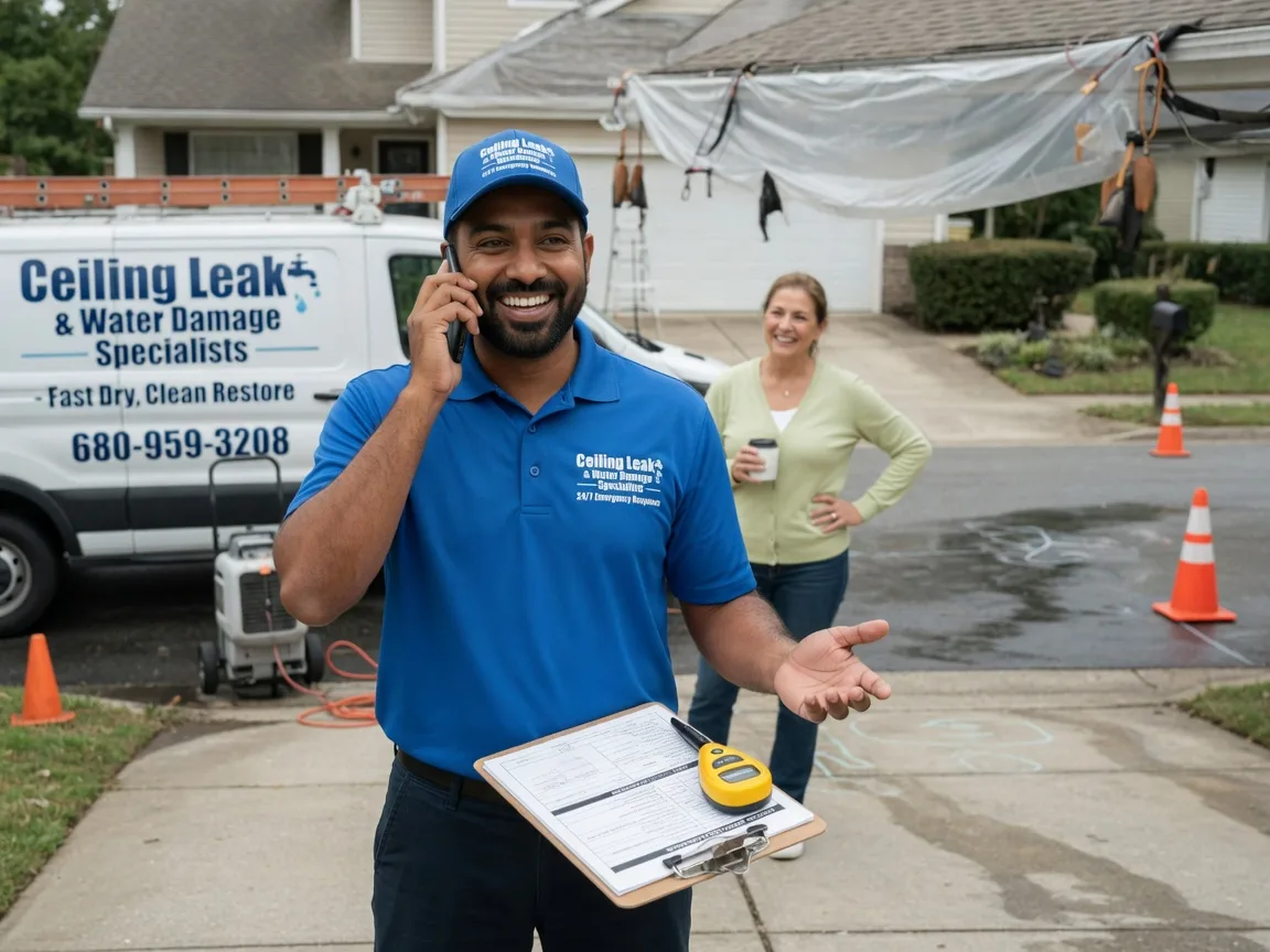 Ceiling Leak Cleanup Jekyll Island, GA FAQs